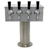 4 TAP BRUSHED SS[4"D]T-TOWER AIR COOLED