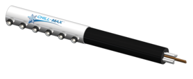 6 TAP(4"OC)4"DIA PIPE-SIDE EXIT CARTRIDGE-GLYCOL COOLED