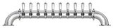 10 TAP POLISHED SS LOW BRIDGE TOWER AIR COOLED
