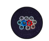 8+2 TAPED JACKET 5/16" ID DUOFLEX TUBES