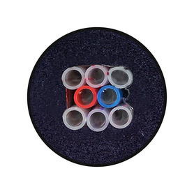 4+2 FIRE RATED PVC JACKET 3/8" ID HI GLOSS TUBES