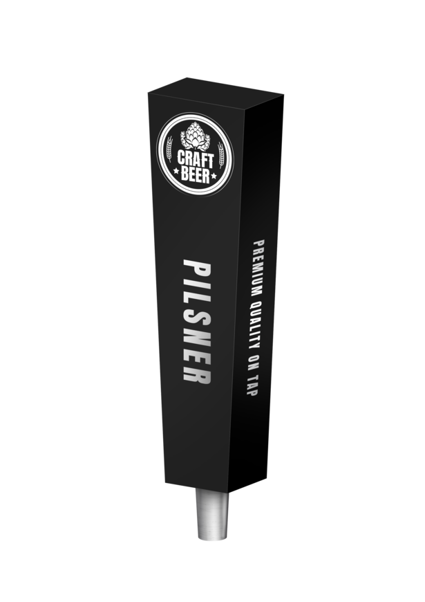 BR-2S 4CP BLACK MINI TRAP-Z (CHR) TAP HANDLE