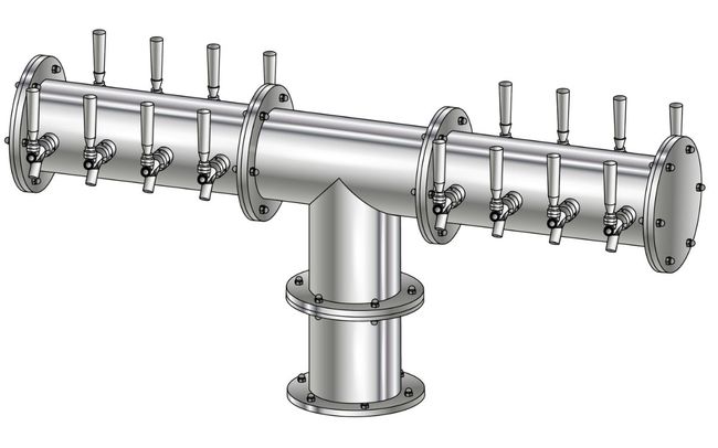 16T 6" Dia.(8+8)DBL SERV. EAGLE "T" TWR CLD,COATED PPB-10618