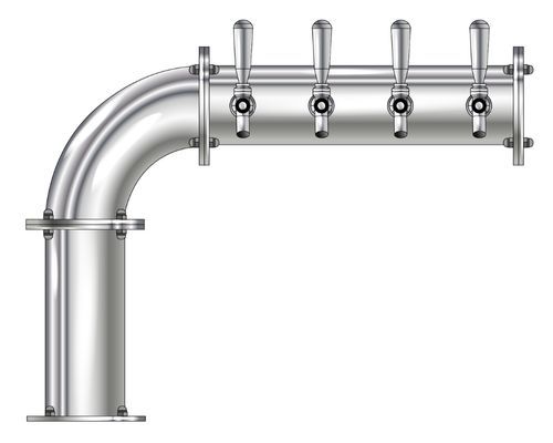 4 TAP(4"OC)POLISHED SS LINX L7 CH-MX CLD