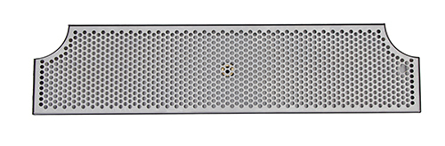 34" x 8" (c/o-c) PVD/BSS  DRIP TRAY