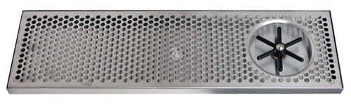 30" x 7" PVD/BSS SPRAY DRIP TRAY