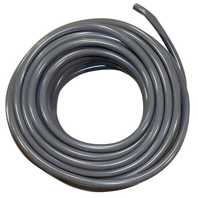 1/2" ID x 3/4" OD GREY VINYL DRAIN-(100')