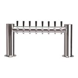 8 TAP POLISHED SS METRO-H TOWER GLYCOL COOLED