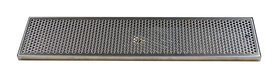 30" x 7" BRUSHED SS DRIP TRAY WITH DRAIN