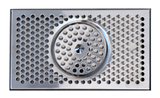 12" x 7" BRUSHED SS SPRAY DRIP TRAY