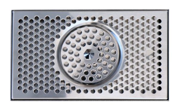 12" x 7" BRUSHED SS SPRAY DRIP TRAY