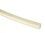 1/4" ID x.420" WHITE POLY BRAID BARRIER-500'