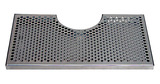 18" x 9" (6-1/4"c/o) ALL PVD DRIP TRAY