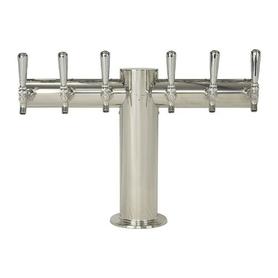6 TAP POLISHED SS METRO-T TOWER AIR COOLED
