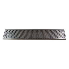30-1/4" x 5-3/8" BRUSHED SS DRIP TRAY-NO DRAIN