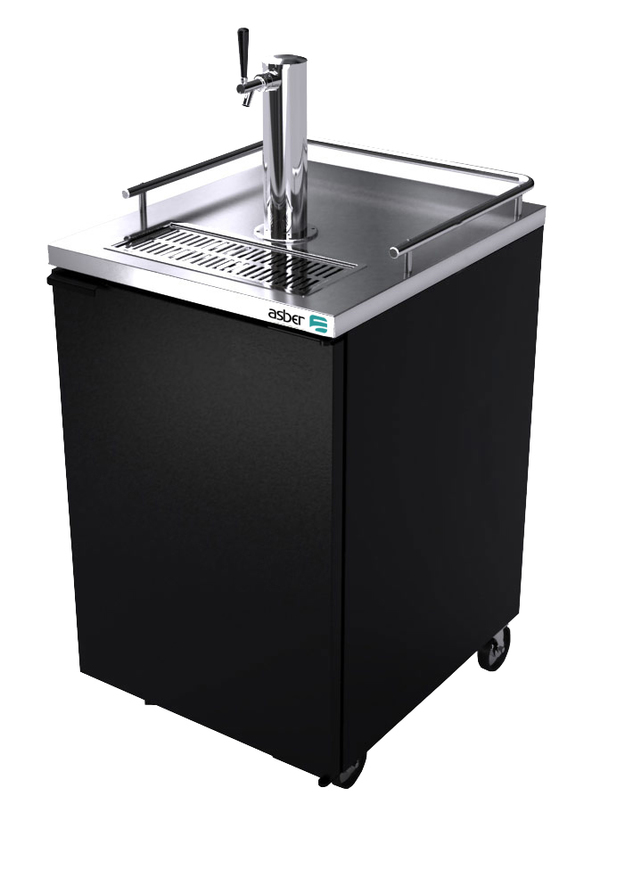 MALTO 23" BLACK 1 TAP 1-DOOR DIRECT DRAW