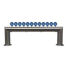 12 TAP POLISHED SS LIT PASS-THRU GLYCOL COOLED