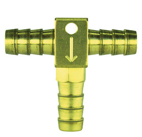 BRASS CHECK VALVE 3/8" BARB "T"