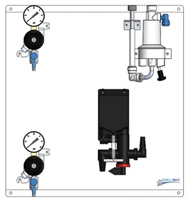 CHILL-MAX 1P TF REG/TF 304SS SMART FOB BEER PUMP PANEL