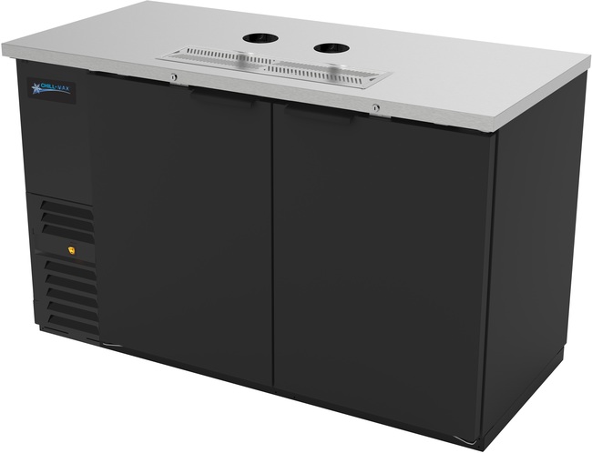 ASBER 58" 2-DOOR DIRECT DRAW  - NO TOWERS