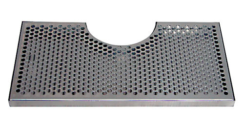 18" x 9" (6-1/4"c/o) ALL PVD SP-DRIP TRAY