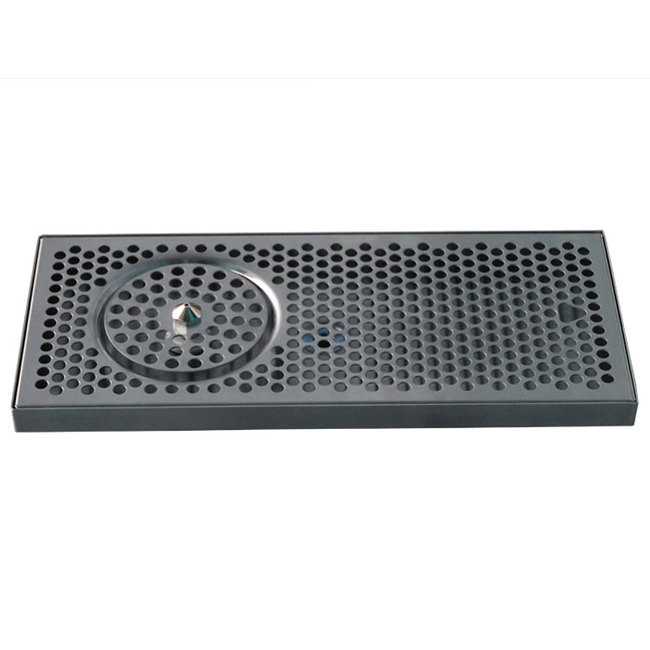 16" x 7" BRUSHED SS SPRAY DRIP TRAY