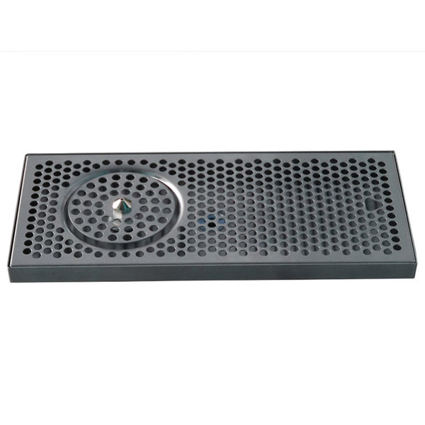16" x 7" BRUSHED SS SPRAY DRIP TRAY