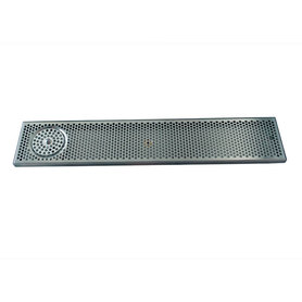 36" x 7" BRUSHED SS SPRAY DRIP TRAY