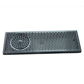 20" x 7" BRUSHED SS SPRAY DRIP TRAY