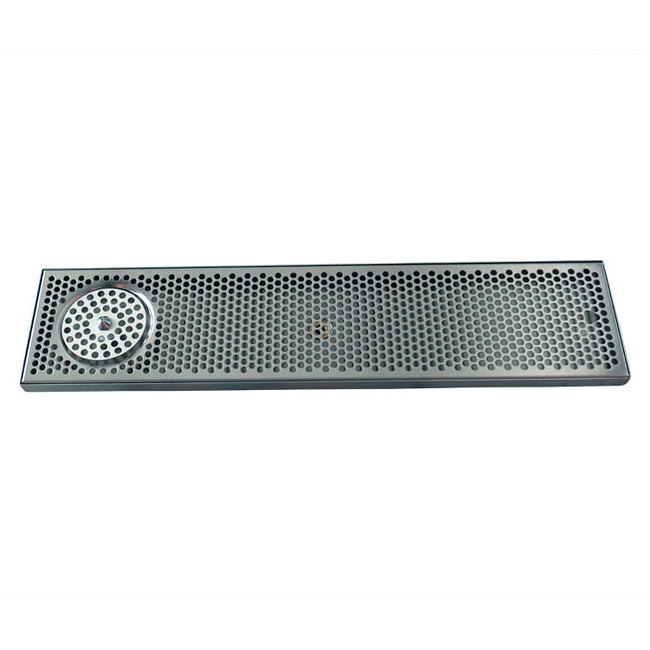 30" x 7" BRUSHED SS SPRAY DRIP TRAY