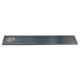 39" x 7" BRUSHED SS SPRAY DRIP TRAY
