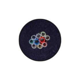 8+2 FIRE RATED JACKET PVC 5/16" ID HI GLOSS TUBES