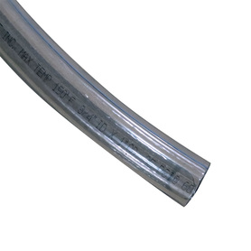 3/4" ID x 1" OD CLEAR VINYL-(100')