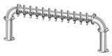 12 TAP 3" DIA. POLISHED SS BRIDGE TOWER AIR COOLED