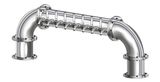 8 TAP POLISHED SS 6" Dia. GOLDEN GATE "U" TOWER CLD