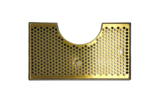 14" x 8" (6"c/o) PVD/BSS DRIP TRAY