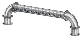 14 TAP BRUSHED SS 6" Dia. GOLDEN GATE "U" TOWER CLD
