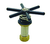 BLACK PLASTIC STAR GLASS RINSER ASSEMBLY